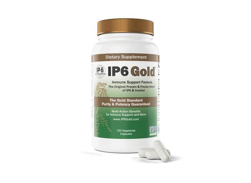 Suplemento Ip6 Gold Immune Support 120 Cápsulas Veganas