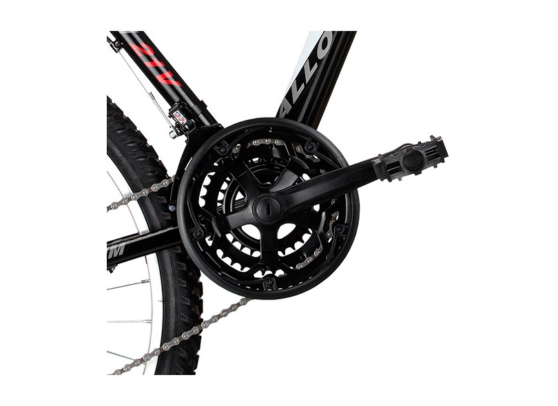 Bicicleta Mountain Bike Caloi 21 Marchas Aro 26 Suspensão Dianteira Freio V-Brake Aluminum Sport