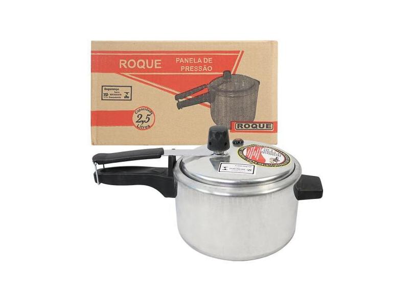 Panela de Pressão Roque 2,5 Litros Inox