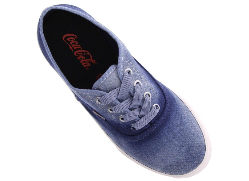 Tênis Coca-Cola Feminino Casual Kick Jeans