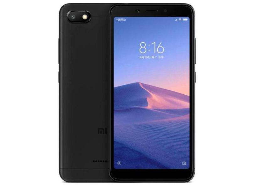 Smartphone Xiaomi Redmi 6A 32GB 13.0 MP 2 Chips Android 8.1 (Oreo) 3G 4G Wi-Fi