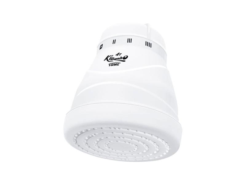 Chuveiro/Ducha Elétrico Fame Kibanho 4 Temperaturas 5400W Branco 110V 3359