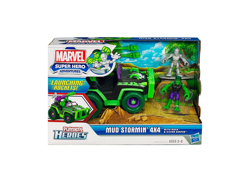 Boneco Hulk Mud Stormin - Hasbro
