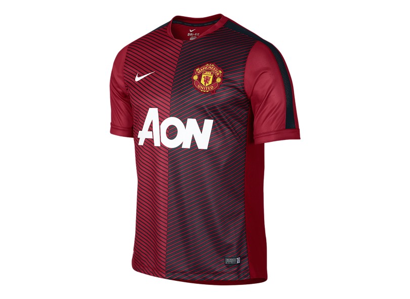 Camisa Treino Manchester United Pre Match 2014/15 Nike