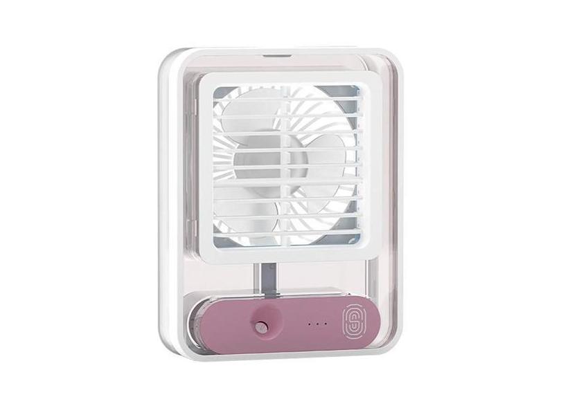 Ventilador Umidificador Portátil Usb Led 3 Velocidades - Relet