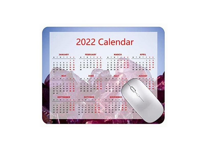 Mouse pad para jogos com design especial de 2022, mouse pad para jogos, pedras de ametista, mouse pad com bordas costuradas