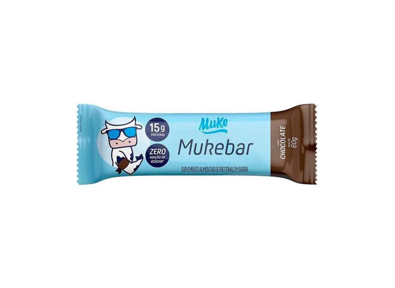 Barra de Proteína Mais Mu Mukebar Sabor Chocolate 60g