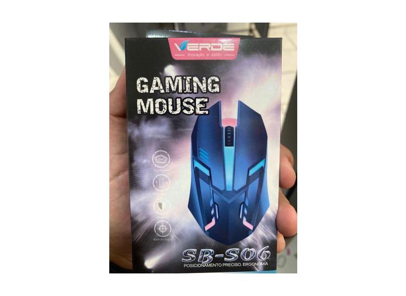 Mouse gamer - VERDE - VERDE 