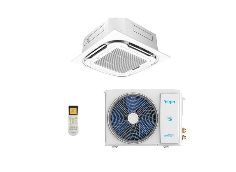 Ar-Condicionado Split Cassete 4 Vias Inverter Plus R-32 Elgin 18.000 B