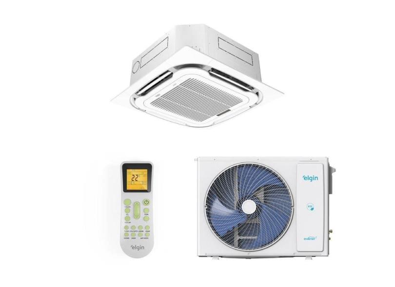 Ar Condicionado Split Cassete Elgin Plus Inverter 36000 BTUs Frio 220V KDFE36C2CA