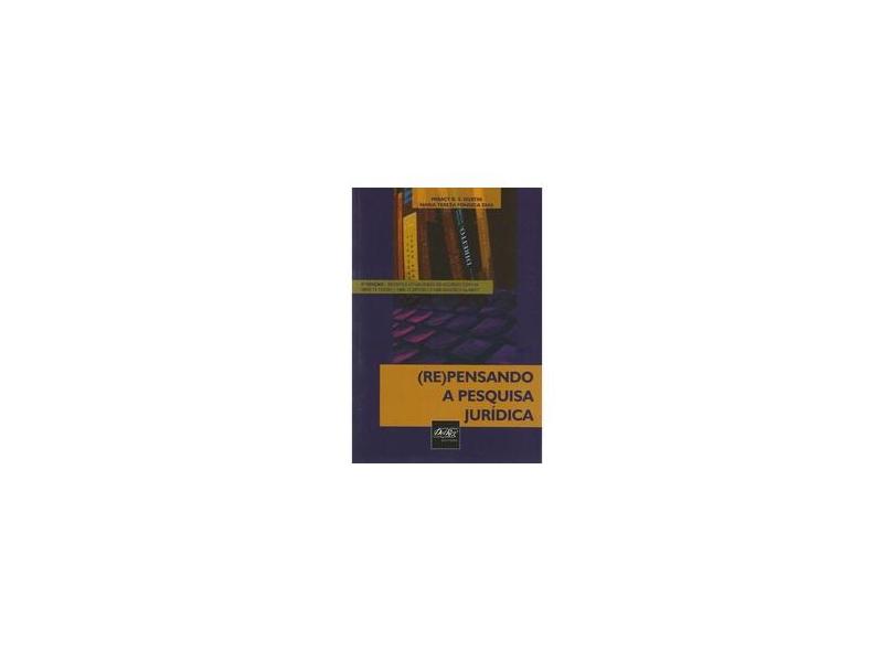Repensando A Pesquisa Jurídica. Teoria E Prática - Capa Comum - 9788538402657
