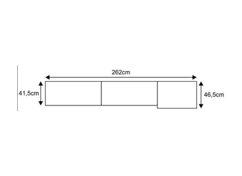 Guarda-Roupa Solteiro 6 Portas 4 Gavetas Modulado 099 Smart Eucamóveis