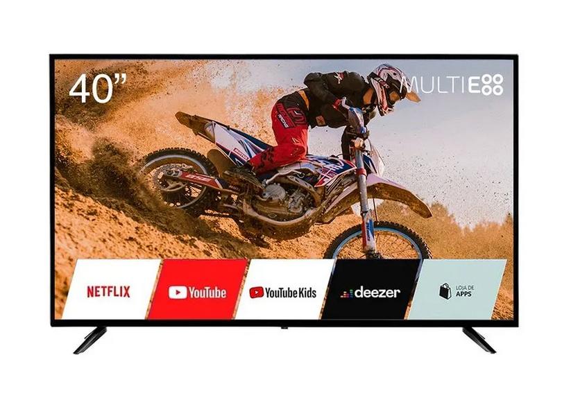 Smart TV TV DLED 40" Multilaser Full HD Experience TL056 3 HDMI
