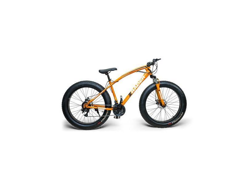 Bicicleta Fat Bike Câmbio Shimano 21 Marchas Aro 26 Pneu Largo Mountai