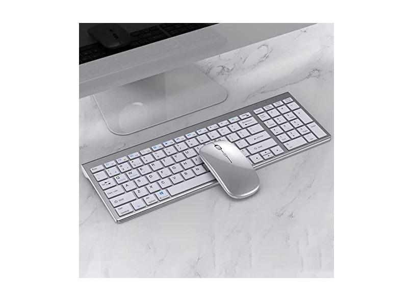 Acessórios para computador 109 Conjunto de mouse de teclado Bluetooth de três modos