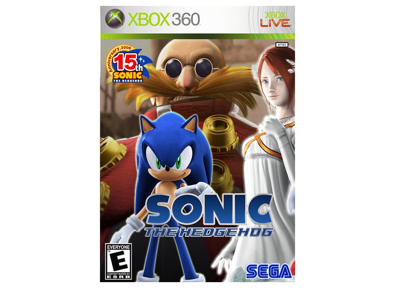 Jogo Sonic Thehedgehog  Sega Xbox 360