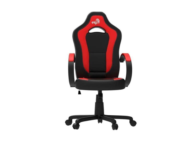 Cadeira Gamer Racing Com Apoio Cervical Vermelho/preto - El