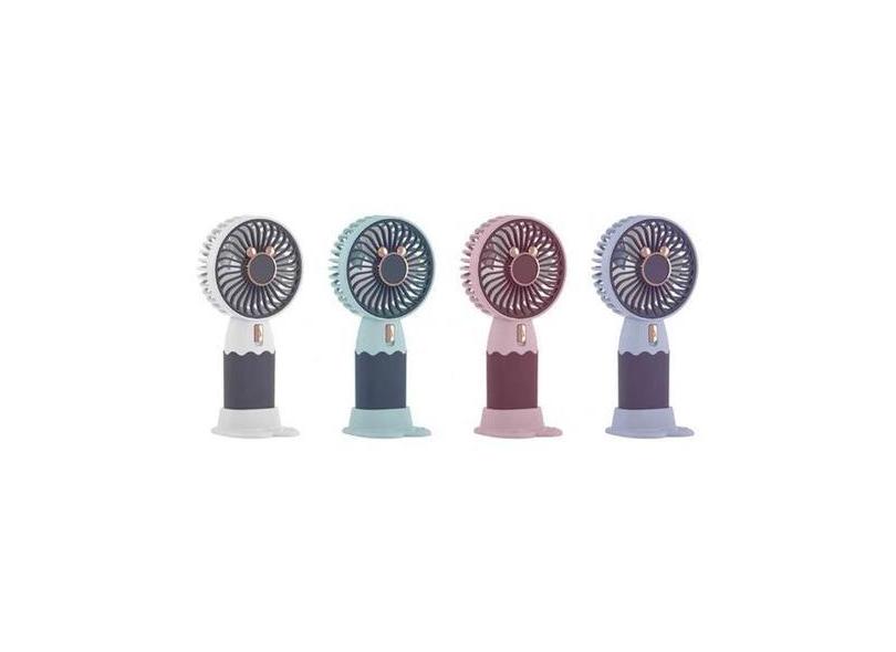 Mini Ventilador Portátil De Mão E Mesa Usb Recarregável - Nova Voo, Ve