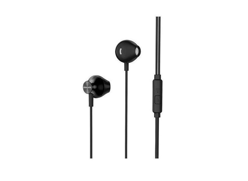 Fone de ouvido Philips TAUE101BK compatível LG K40 K40s, Preto
