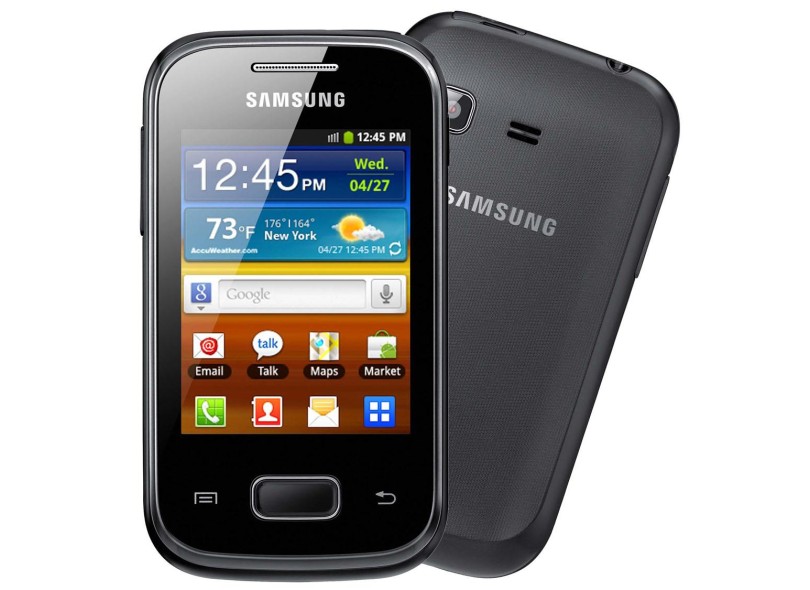 Smartphone Samsung Galaxy Pocket Plus S5301 2,0 MP Desbloqueado 4 GB Android 4.0 (Ice Cream Sandwich) 3G Wi-Fi