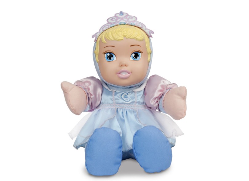 Boneca Baby Princesa de Pano Cinderela Mimo