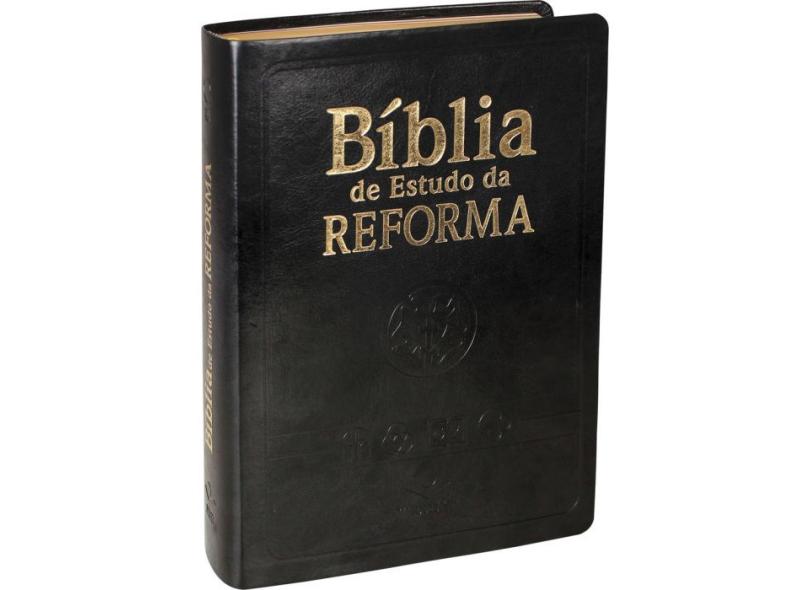 Bíblia de Estudo da Reforma ra Letra Normal Capa Capa luxo - sbb com o ...
