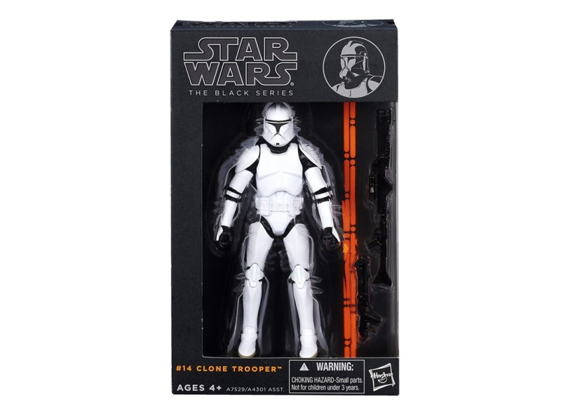 Boneco Star Wars Clone Trooper The Black Series A7529/A4301 - Hasbro