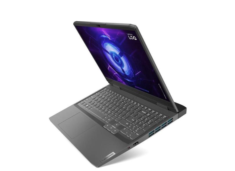 Notebook Gamer Lenovo LOQ Intel Core i5-12450H RTX 2050 15,6? 16GB SSD 512GB Linux 83EUS00400