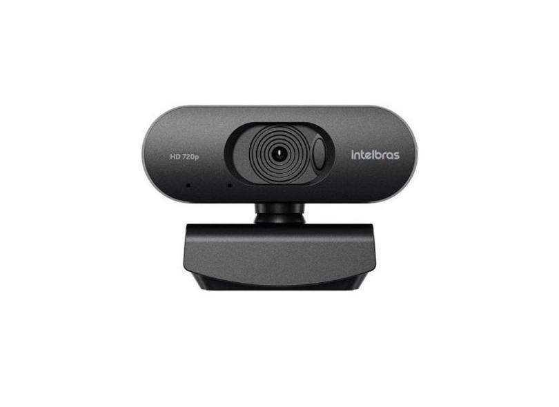 Webcam Cam HD 720p, Preto, 4290721 , INTELBRAS