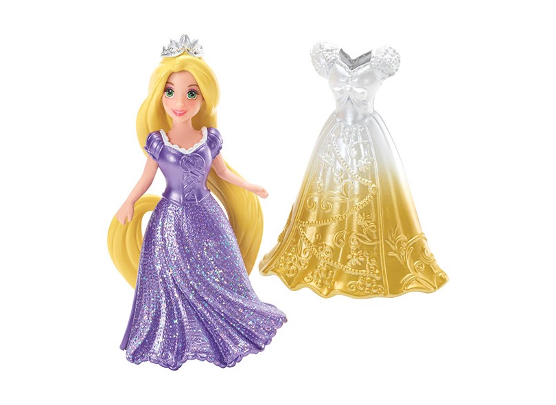 Boneca Princesas Disney Kit Magiclip Mattel