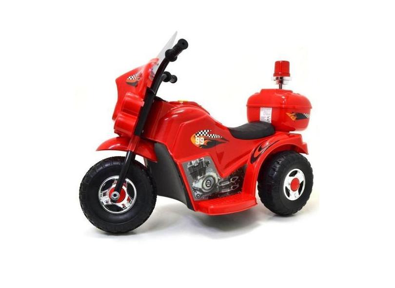 Mini Moto Elétrica Infantil Rosa 7,5V Triciclo Infantil - Importway