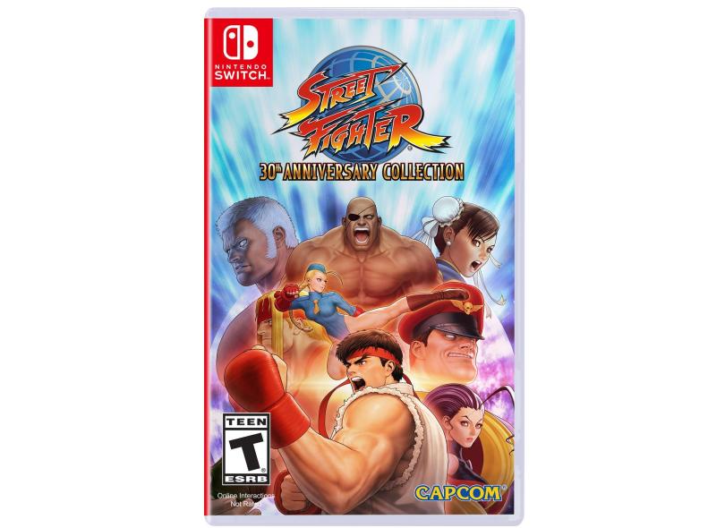 Jogo STREET FIGHTER 30TH ANNIVERSARY COLLECTION Capcom Nintendo Switch