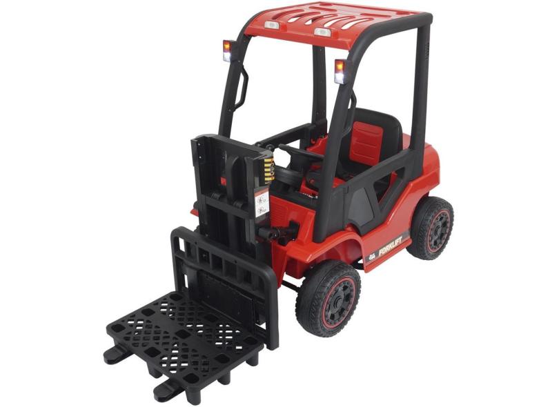 Mini Carro Empilhadeira Infantil Elétrica 12V Controle Remoto Criança Bateria Brinqway BW-185