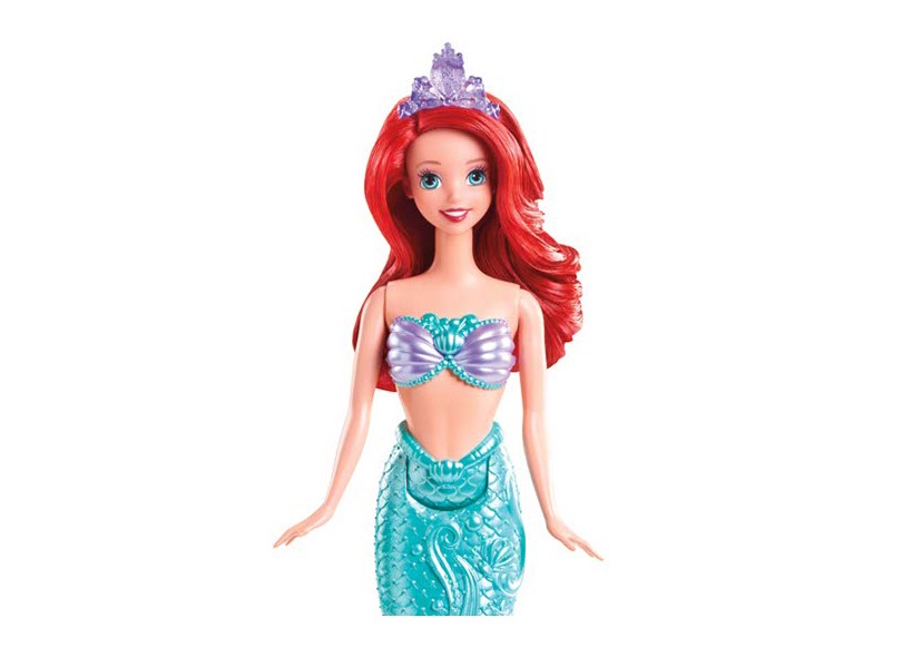 Boneca Princesas Disney Sereia Ariel Mattel