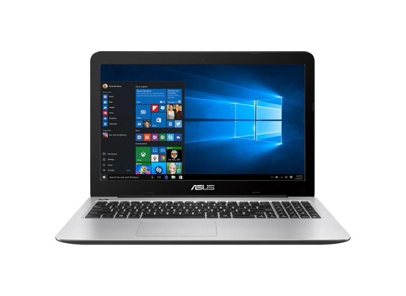 Notebook Asus X Intel Core i7 7500U 7ª Geração 8 GB de RAM 1024 GB 15.6 " GeForce 930MX Windows 10 X556UR