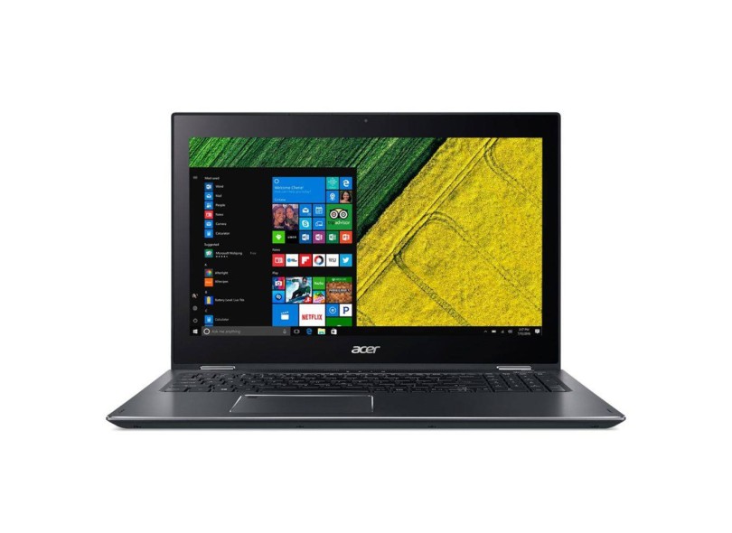 Notebook Conversível Acer Spin 5 Intel Core i5 8250U 8ª Geração 8.0 GB de RAM 256.0 GB 13.3 " Touchscreen Windows 10 SP513-52N-55WM
