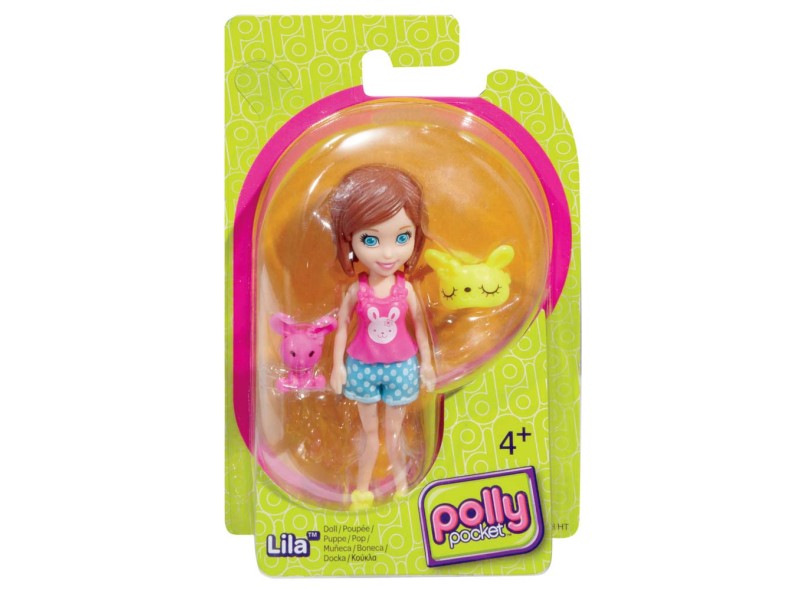 Boneca Polly Lila Pijama Mattel