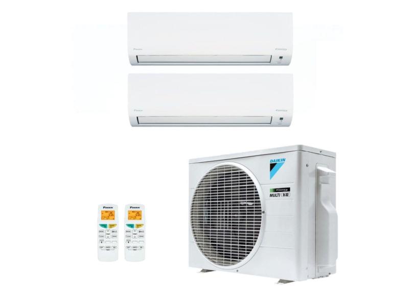 Ar-Condicionado Multi Split Inverter Daikin 18.000 (2x Evap HW 12.000) Só Frio 220V