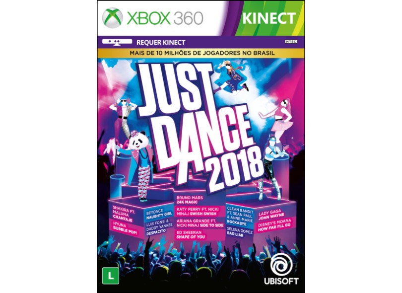Jogo Just Dance 2018 Xbox 360 Ubisoft