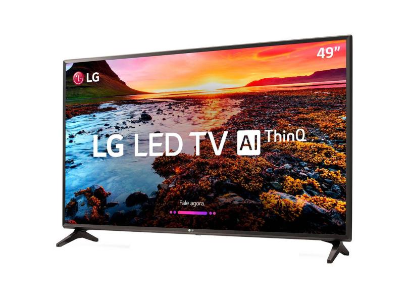 Smart TV TV LED 49 " LG ThinQ AI Full Netflix 49LK5700PSC 2 HDMI