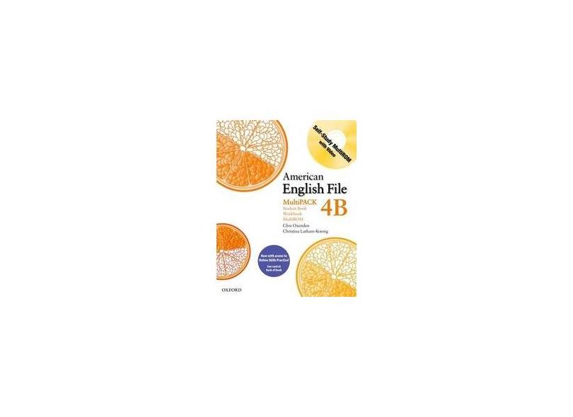 American English File 4 Multipack B W Access Code Cards - Oxeden, Clive - 9780194775328