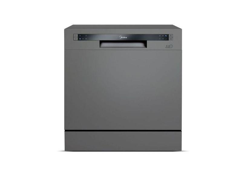 Lava Loucas 8 Servicos Aco Inox 59,5x55x50cm 127v - Midea