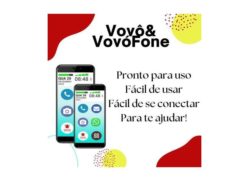 Celular oba do idoso vovô&vovófone 32gb 4g botão sos zap zap - TCL, Pr