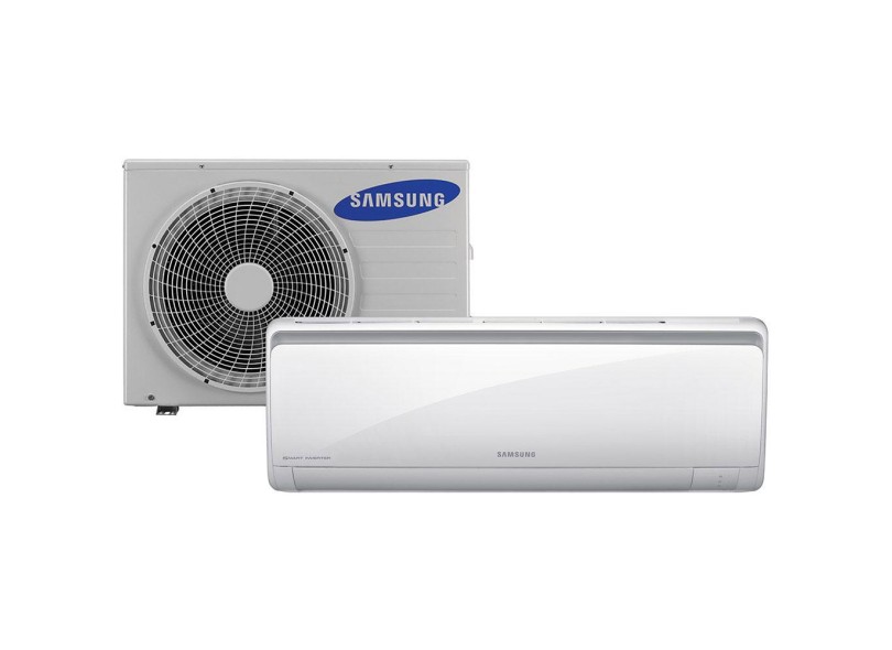 Ar Condicionado Split Hi Wall Samsung Smart 18.000BTUs Inverter Quente/Frio AR18JSSPSGM/AZ