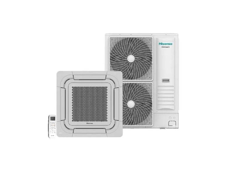 Ar Condicionado Split Cassete Inverter Hisense Wi-fi 60000 BTU/h Quente e Frio Monofásico AUC-60UR2RKA – 220 Volts