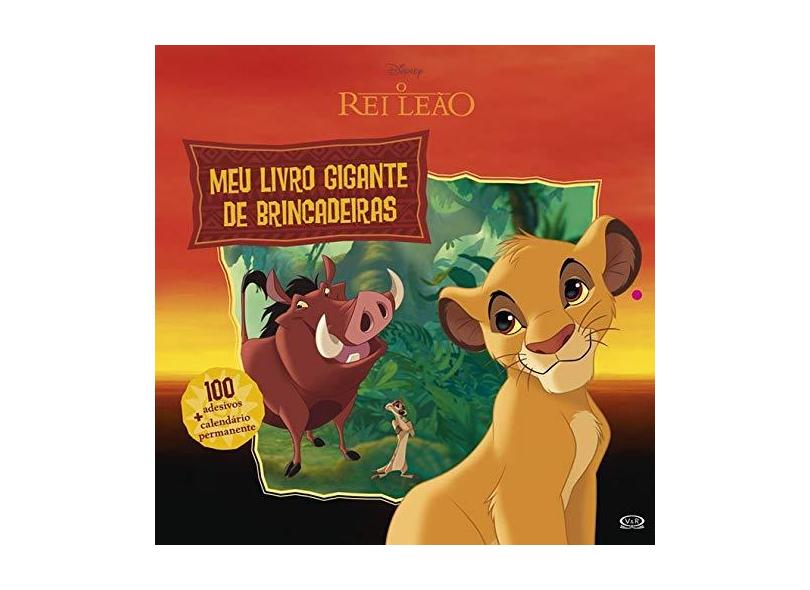 O Rei Leão - Meu Livro Gigante de Brincadeiras - Disney - 9788550701288