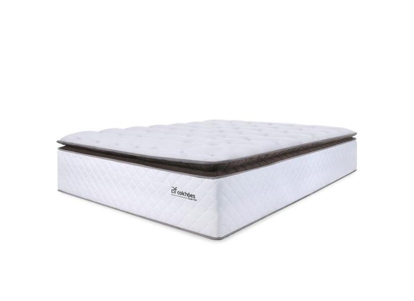 Colch o Queen Molas Ensacadas Com Pillow Top Extra Conforto 1 com o ...