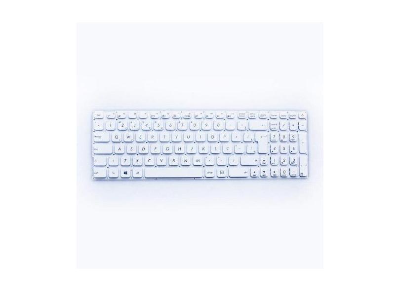 Teclado para Notebook bringIT compatível com Asus Part Number A541UA A