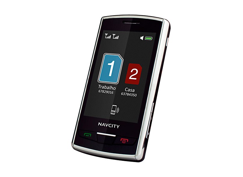 Celular NavCity Dvini II NP-827 Desbloqueado 2 Chips Wi-Fi