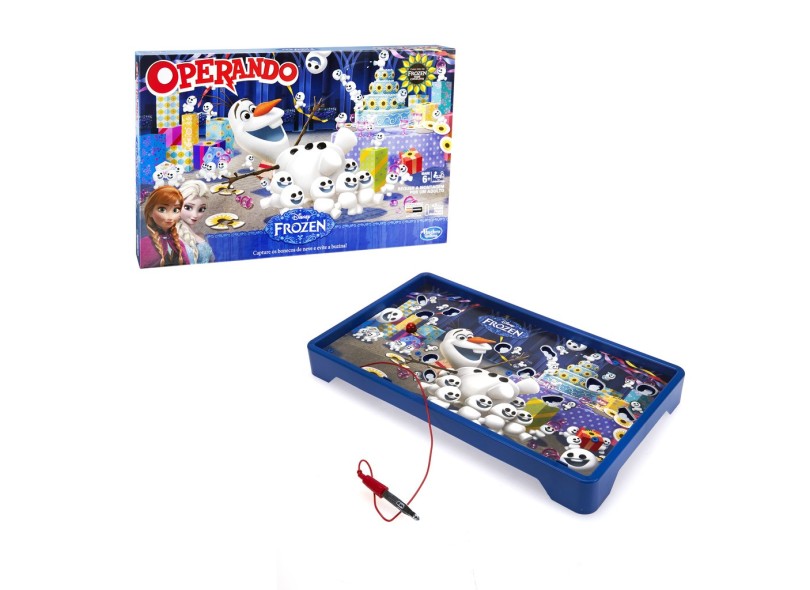 Jogo Operando - Frozen Disney - Hasbro - 6 Anos +